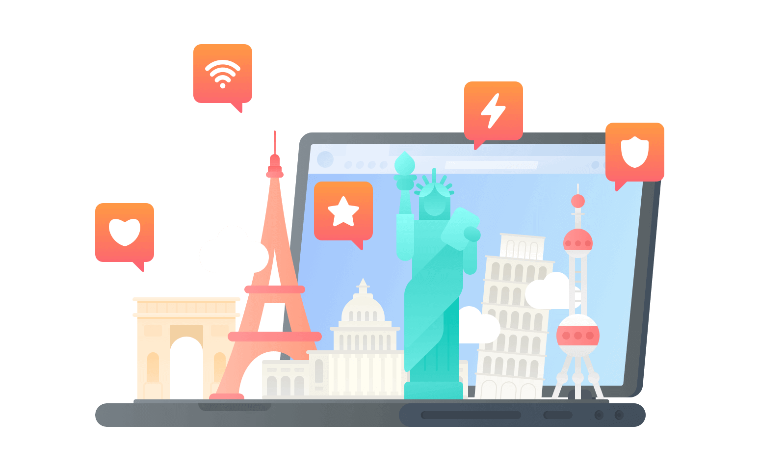 在直布罗陀连接到中国vpn - 穿回国